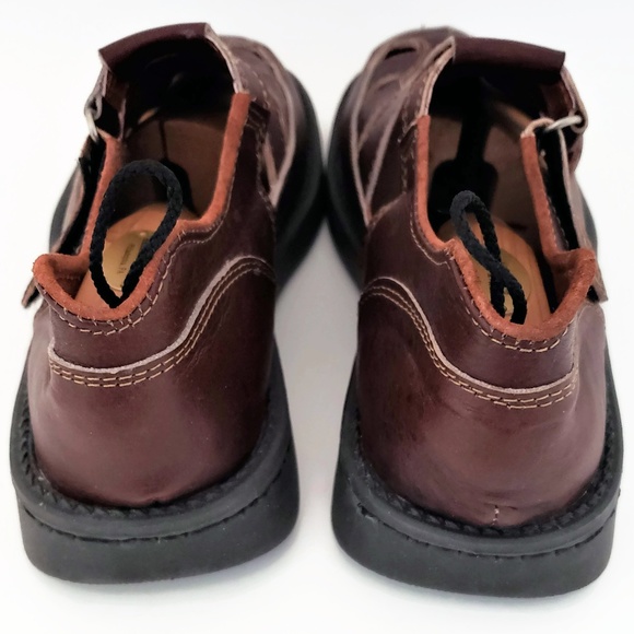 Handmade Huarache Sandals Mexico Mens Size 9 - Picture 4 of 6